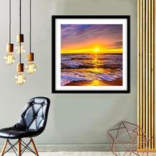 Load image into Gallery viewer, Sunset Seaside - Full Diamond Painting - 30x30cm
