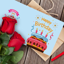 Load image into Gallery viewer, 12pcs/Set-Birthday-Diamond Greeting Cards

