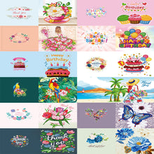 Load image into Gallery viewer, 12pcs/Set-Birthday-Diamond Greeting Cards
