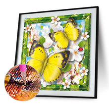 Load image into Gallery viewer, ButterflyPicture - Full Diamond Painting - 30x30cm
