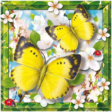 Load image into Gallery viewer, ButterflyPicture - Full Diamond Painting - 30x30cm
