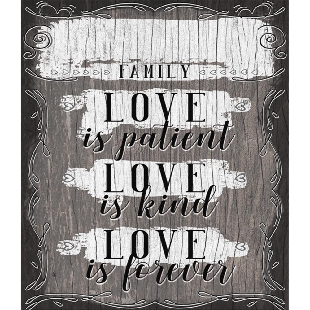 Letter - Full Diamond Painting - 30x35cm