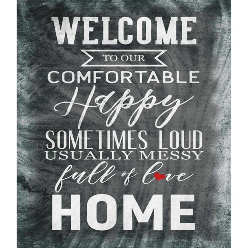 Letter - Full Diamond Painting - 30x35cm