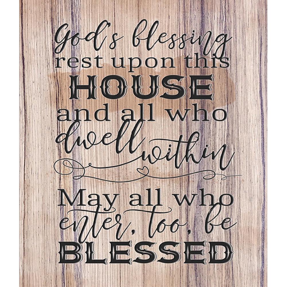 Letter - Full Diamond Painting - 30x35cm