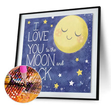 Load image into Gallery viewer, Good Night Moon - Full Diamond Painting - 30x30cm
