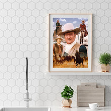 Load image into Gallery viewer, Cowboy Man - Full Diamond Painting - 40x30cm
