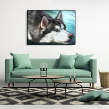 Load image into Gallery viewer, Dog HeadPictures  - Full Diamond Painting - 40x30cm
