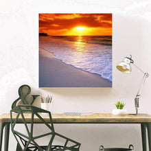 Load image into Gallery viewer, Seawater Sunrise - Full Diamond Painting - 30x30cm
