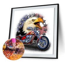 Load image into Gallery viewer, Motorcycle Eagle - Full Diamond Painting - 30x30cm
