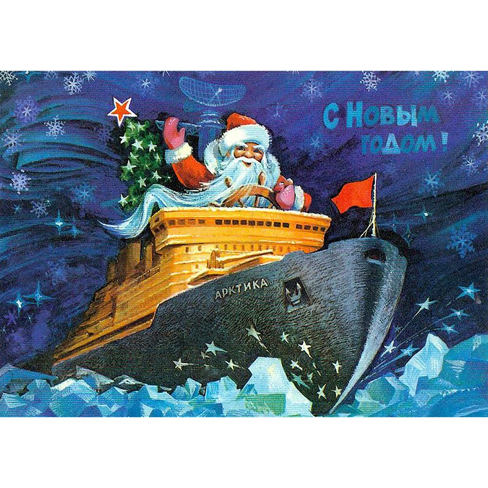 Santa Claus - Full Diamond Painting - 30x40cm