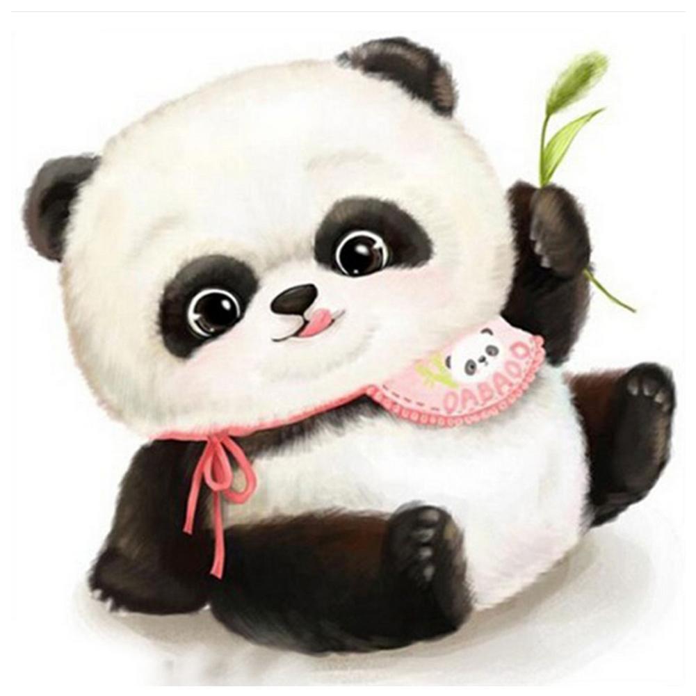Lovely Panda - Full Diamond Painting - 30x30cm