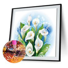 Load image into Gallery viewer, Calla Flower Wall - Full Diamond Painting - 30x30cm
