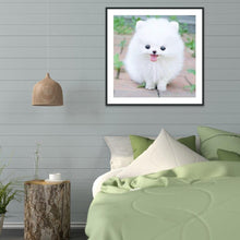 Load image into Gallery viewer, Cute White DogWall - Full Diamond Painting - 30x30cm
