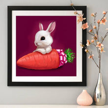 Load image into Gallery viewer, Rabbit Carrot - Full Diamond Painting - 30x30cm
