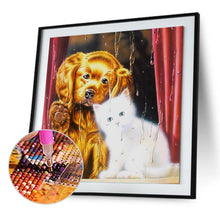 Load image into Gallery viewer, Daze Dog CatSet - Full Diamond Painting - 30x30cm
