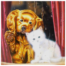 Load image into Gallery viewer, Daze Dog CatSet - Full Diamond Painting - 30x30cm

