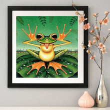 Load image into Gallery viewer, Funny Frog - Full Diamond Painting - 30x40cm
