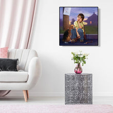 Load image into Gallery viewer, Sitting Kid Dog - Full Diamond Painting - 30x30cm
