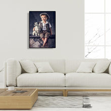 Load image into Gallery viewer, Animal Boy - Full Diamond Painting - 30x40cm
