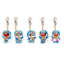 Load image into Gallery viewer, 5pcs Cartoon DIY Keychain
