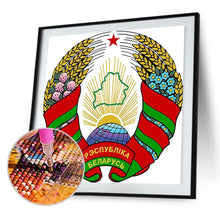 Load image into Gallery viewer, National Emblem - Full Diamond Painting - 30x30cm
