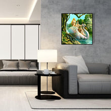 Load image into Gallery viewer, Swan BoatFull Diamond - Full Diamond Painting - 30x30cm
