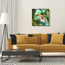 Load image into Gallery viewer, Swan BoatFull Diamond - Full Diamond Painting - 30x30cm
