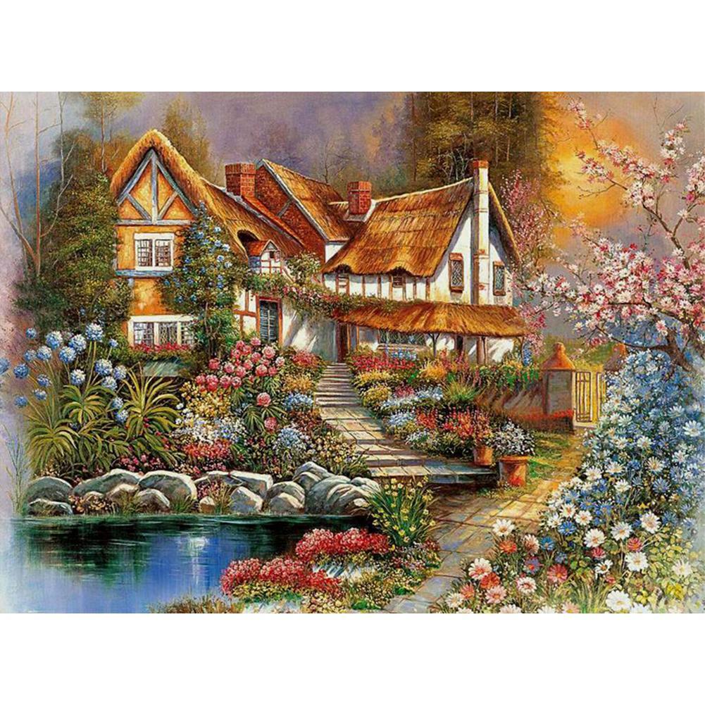 House - Full Diamond Painting - 40x30cm