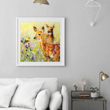 Load image into Gallery viewer, Grass Deer - Full Drill Round Drill - 30x30cm
