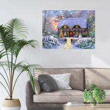Load image into Gallery viewer, Christmas House - Full Drill Round Drill - 30x40cm
