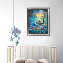 Load image into Gallery viewer, Dolphin Horse - Full Drill Round Drill Painting - 30x40cm
