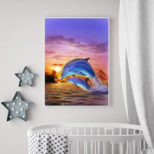 Load image into Gallery viewer, Dolphin Horse - Full Drill Round Drill Painting - 30x40cm
