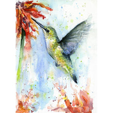 Load image into Gallery viewer, Happy Bird - Full Drill Round Drill Painting - 30x40cm
