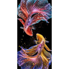 Load image into Gallery viewer, Colorful Fish - Full Drill Round Drill - 45x85cm
