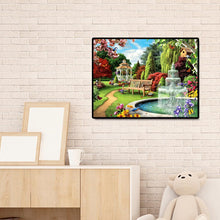 Load image into Gallery viewer, Courtyard - Full Drill Round Drill - 40x30cm
