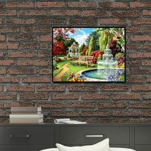 Load image into Gallery viewer, Courtyard - Full Drill Round Drill - 40x30cm
