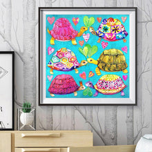 Load image into Gallery viewer, Tortoise - Full Drill Round Drill - 30x30cm
