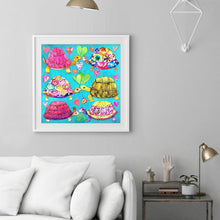 Load image into Gallery viewer, Tortoise - Full Drill Round Drill - 30x30cm
