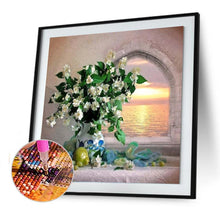 Load image into Gallery viewer, Window Flower - Full Drill Round Drill - 30x30cm
