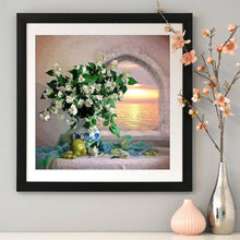 Load image into Gallery viewer, Window Flower - Full Drill Round Drill - 30x30cm
