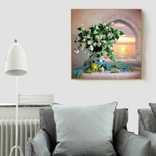 Load image into Gallery viewer, Window Flower - Full Drill Round Drill - 30x30cm
