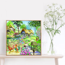 Load image into Gallery viewer, Village - Full Drill Round Drill - 30x30cm
