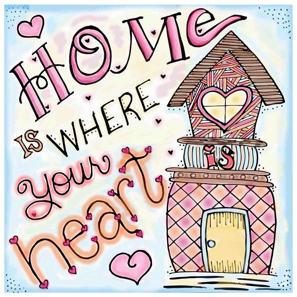 Home  - Full Drill Round Drill - 30x30cm