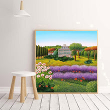 Load image into Gallery viewer, Flower Yard - Full Drill Round Drill - 30x30cm
