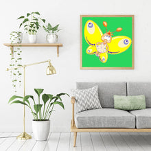 Load image into Gallery viewer, Cartoon Butterfly - Full Drill Round Drill - 30x30cm
