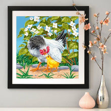 Load image into Gallery viewer, Chicken - Full Drill Round Drill - 30x30cm
