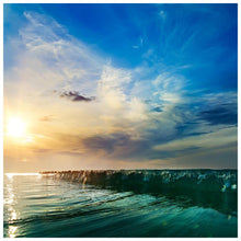 Load image into Gallery viewer, Sunset by the Sea - Full Drill Round Drill - 30x30cm
