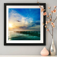 Load image into Gallery viewer, Sunset by the Sea - Full Drill Round Drill - 30x30cm
