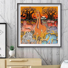 Load image into Gallery viewer, Giraffe Animal - Full Drill Round Drill - 30x30cm
