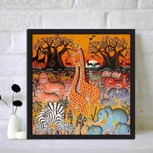 Load image into Gallery viewer, Giraffe Animal - Full Drill Round Drill - 30x30cm
